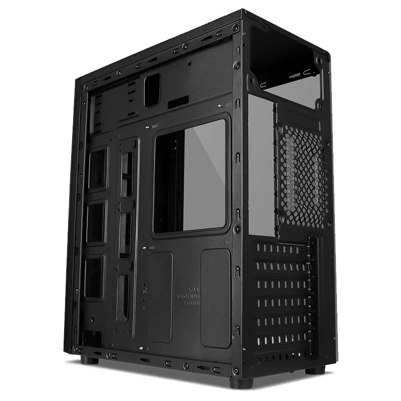 Корпус компьютера 32*18*41 см ATX полностенная акриловая прозрачная лицом