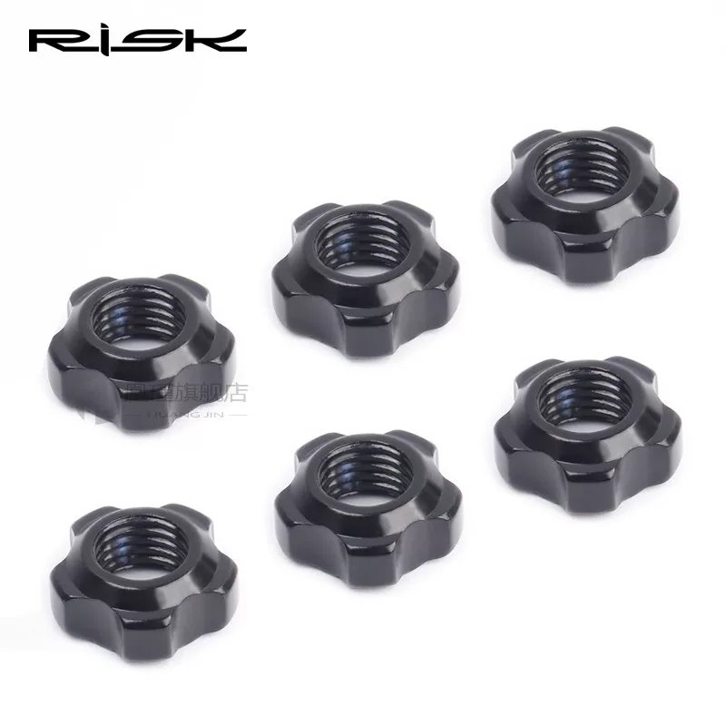 Bicycle Presta Valve Nut with Installation Wrench Road Mount