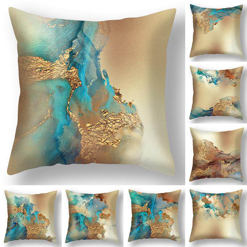 Geometric abstract simple home printing pillowcast