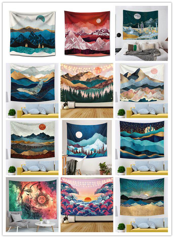 Mountain Tapestry Wall Hanging Tapestry Wall