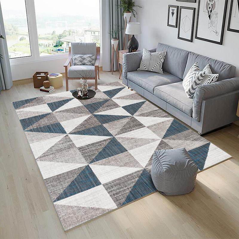 Geometric Anti-slip Carpet Indoor Printed Decoration Area