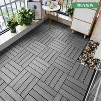 Xinjiang outdoor plastic splicing buckle floor self-laying balcony garden terrace renovation anti-corrosion