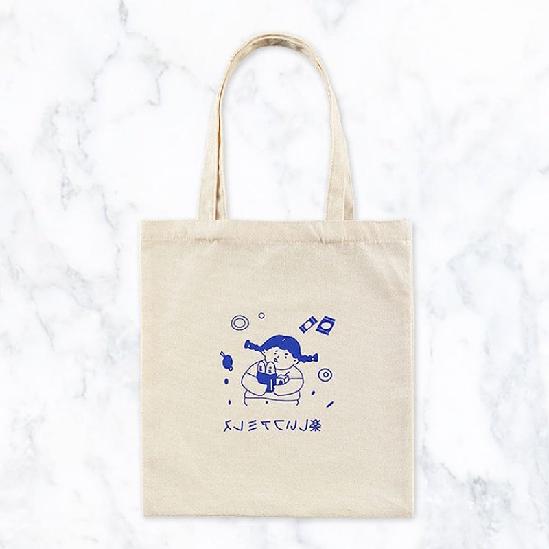 Canvas bag ins Messenger bag Japanese color contrast niche shopping bag Simple trendy large-capacity design shoulder bag all-match