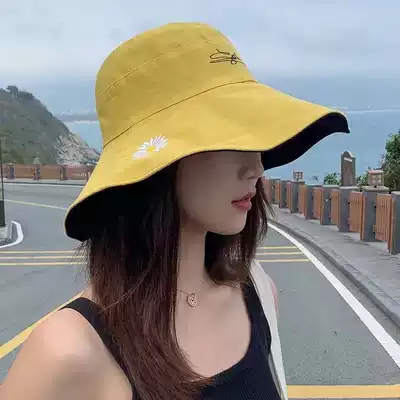 Summer fisherman's hat female face Korean version of sunscreen UV sunshade hat big edge tide Joker Japanese summer fashion