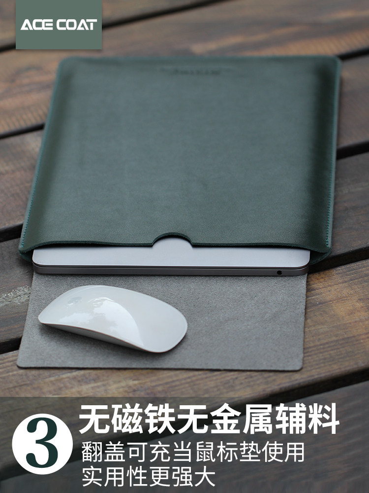 Suitable for the new Huawei notebook protective sleeve 2022Matebook computer bag xpro13 9 inner bladder bag x13 inch portable D14 cowhide bag mate book