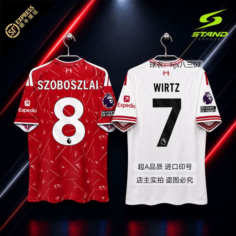 2627 Liverpool Jerseys Home and Away Van Dijk Szoboszlai Wirtz Ekitike Isak Arlojo 2627 Liverpool Jerseys Home and Away Van Dijk Szoboszlai Wirtz Ekitike Isak Arlojo