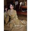 Hanfu, Wei and Jin Dynasties, ancient style, long gown with straight train