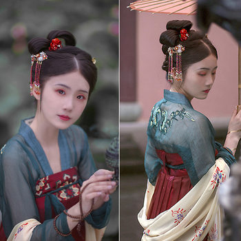 Hanfu women's original chinese style daily spring