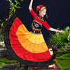 Colorful display of the Yi people during the July Torch Festival
