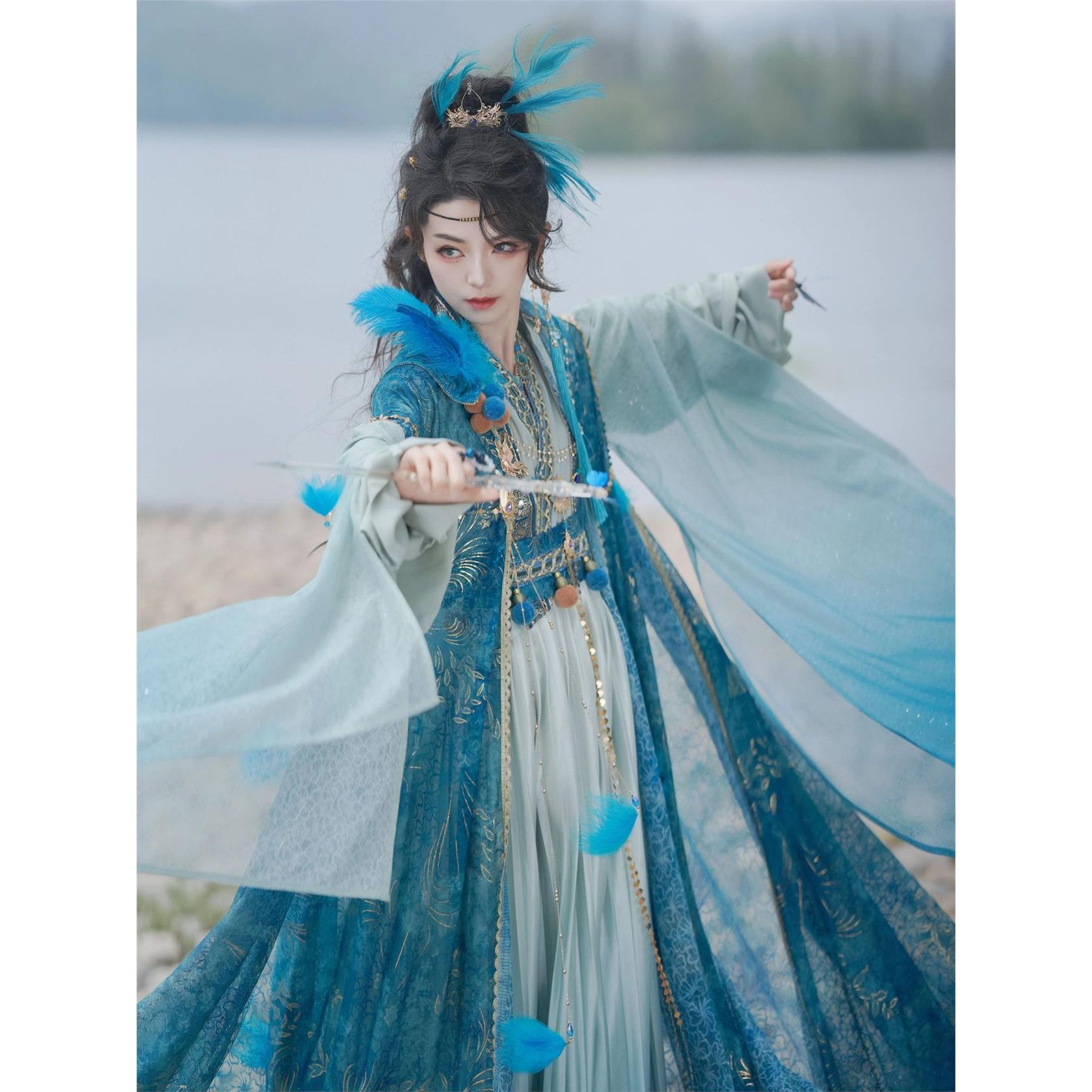 Genuine original exotic style cape gorgeous
