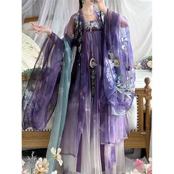 Authentic and original (poppy poppies) hanfu for women
