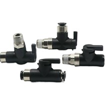 Jun Cheng pneumatically manually temithmi PISCO ball valve BVUS4-BVCS6 BVCE BVCSB8 BVCEB10