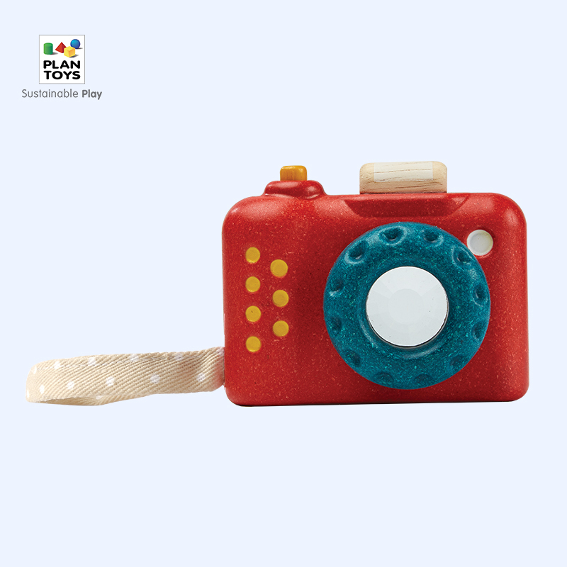 Plantoys Kaleidoscope Wooden Camera Kidsren's Toy Baby Gift with Rotatable Lens Popular 5633 Wooden Toy