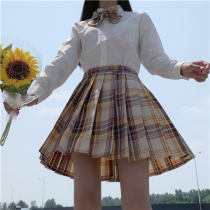 Shanbong Orthodox jk uniform shirt Womens New 2021 basic seater suit full white shirt school dress dress