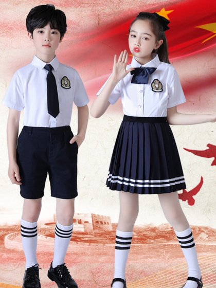 六一儿童大合唱演出服幼儿园服装毕业照中小学生诗歌朗诵比赛校服