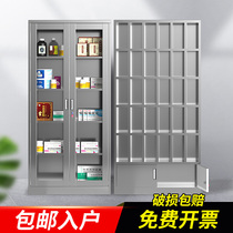  304 stainless steel cabinet Cleaning cabinet File cabinet lockable locker locker Western medicine cabinet Medicine cabinet Water cup cabinet