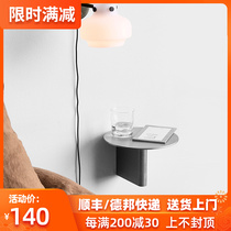 Nordic minimalist creative nano shelf home bedroom living room wall partition shelf wrought iron geometric display bookshelf