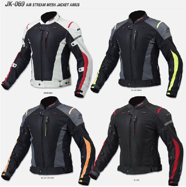 Japanese K Brand Motorcycle Racing Jacket Breathable Rainproof Anti-Fall Clothing Off-Road Rider Clothing Riding Clothing Jk-069