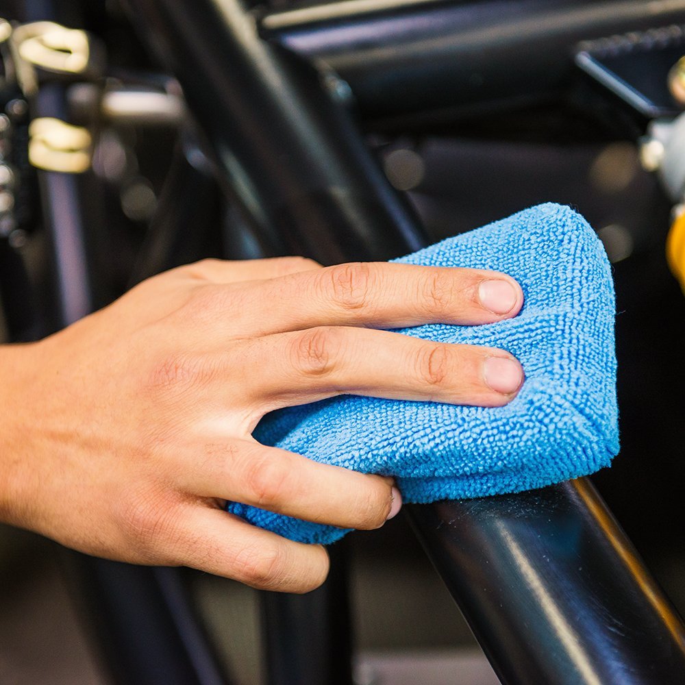 Car upper wax cleaning towel sponge Upper wax block upper glazed mirror reduction sponge towel hand hit sponge block