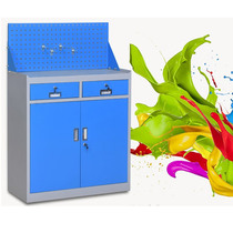 Tool cabinet tin cabinet workshop safety tool cabinet factory double door locker tool cart thickened heavy duty