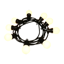 Outdoor LED colorful lights flashing string lights waterproof hanging lights small bulbs balcony garden terrace layout courtyard decorative lights