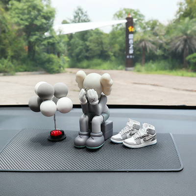 Car Pendulum Creative Tide Play KAWS Corsnet Red Personality Trend Paparazzi Cute Car In-car Decorative supplies