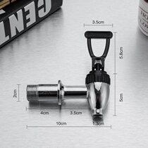 Insulation bucket special faucet Insulation bucket faucet Stainless steel 3 points 4 points Venus free mail hot water bucket Lianmei