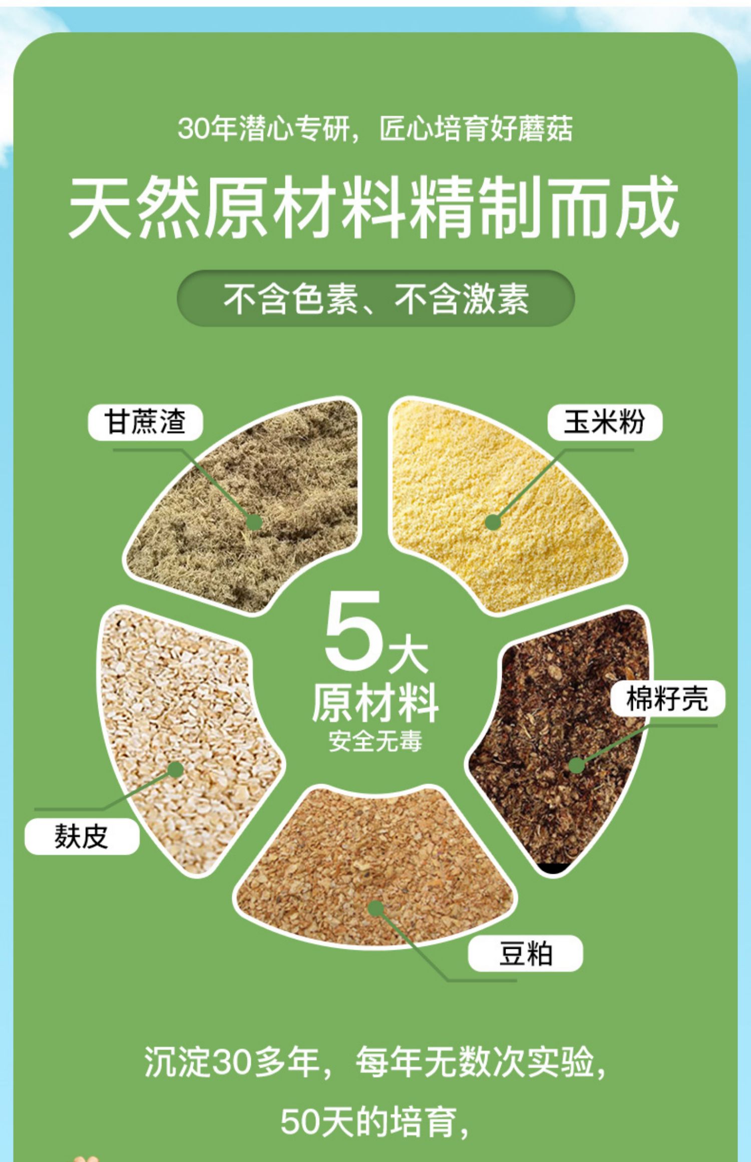 【2盒装】悟空小将蘑菇种植包2kg