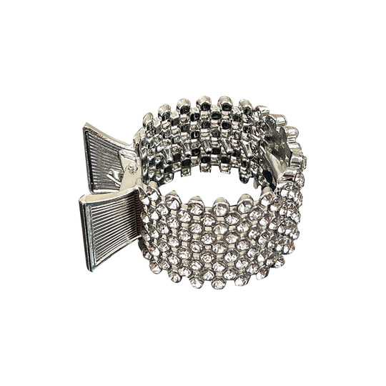 High-End Rhinestone High Ponytail Fixing Tool Hair Clip, Back of the Head Claw Clip, Elegant Hairpin, Small Claw Clip, Hair Accessory Clip