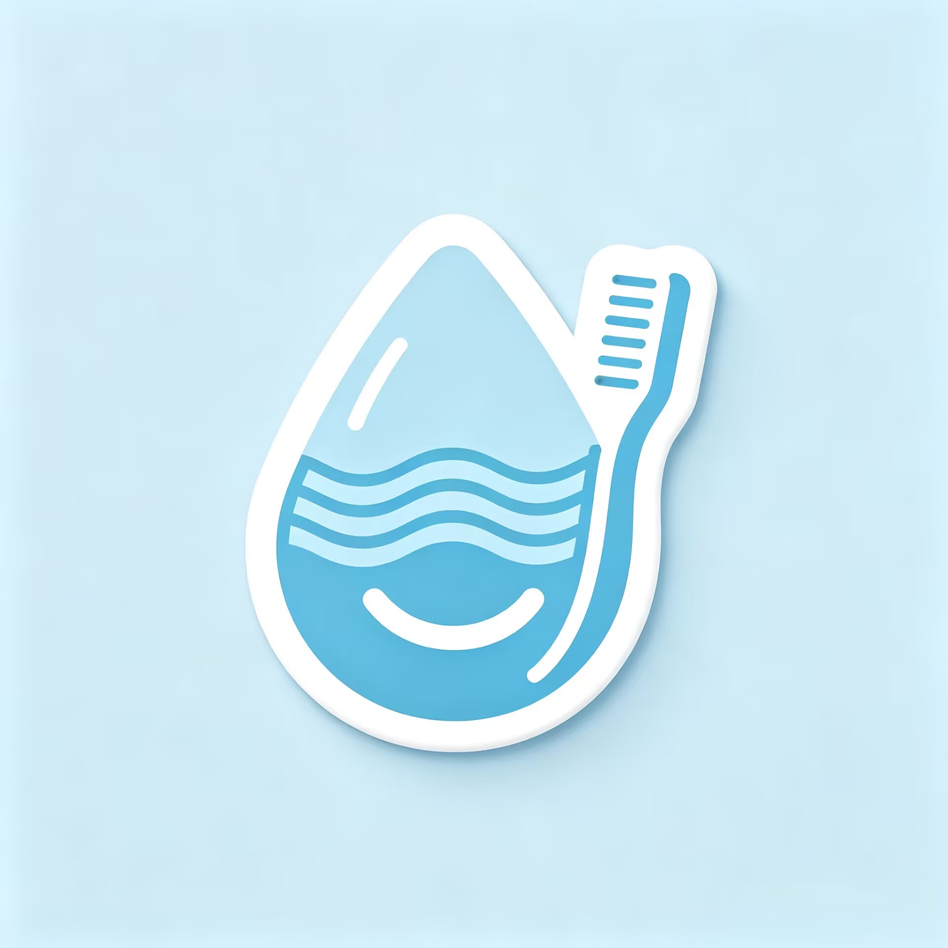 口腔洗护生活馆的LOGO