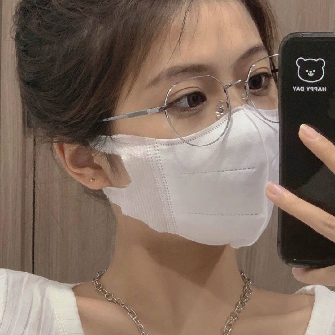 Glasses small round frame Men and women Identical Nearsightedness With Degrees Anti Blue Flat Light Frames Anti Fatigue Round Student Glasses