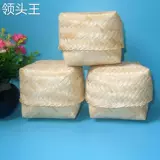 Рука -Недостатка бамбуковая коробка квадратная чайная упаковка изящная пищевая бамбука бамбука бамбуковая коробка чай