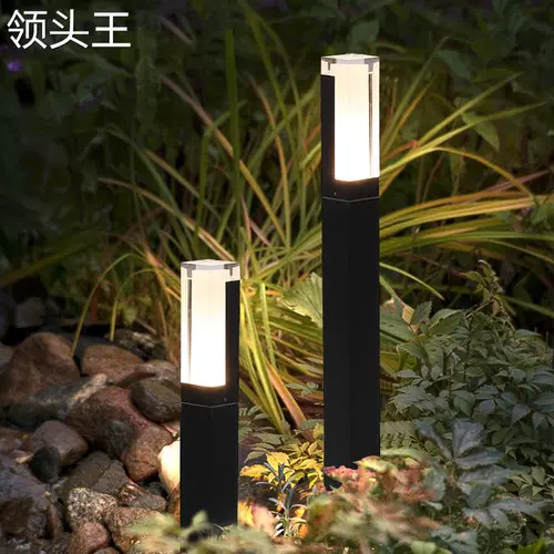 Дорожные акриловые светодиодные водонепроницаемые садовые фонари для беседки, уличная лампа для коридора для кладбищ