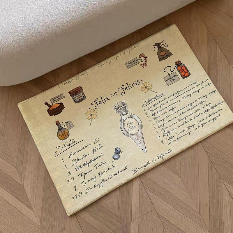 Harry Potter American Retro Imitation Cashmere Carpet Bedroom Room Bedside Carpet Entry Floor Mat Living Room Sofa Cushion Harry Potter American Retro Imitation Cashmere Carpet Bedroom Room Bedside Carpet Entry Floor Mat Living Room Sofa Cushion