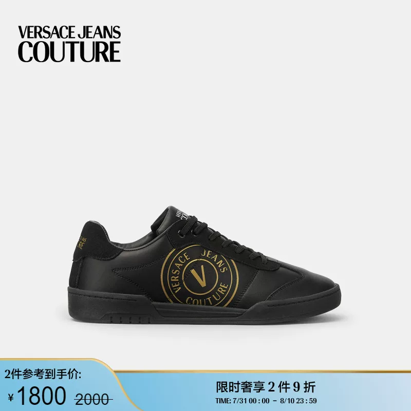 [2 % скидка 2 штуки] Мужские кроссовки Versace Jeans Couture Brooklyn для спорта