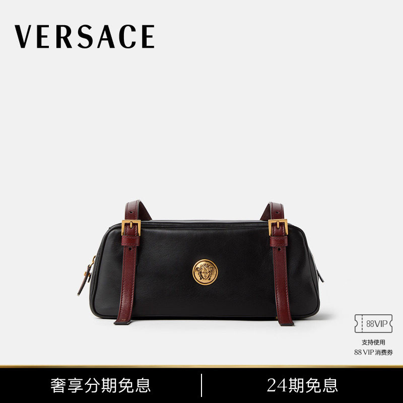[24 Installments Interest-Free] Versace/Versace Women's Emblème Bowling Bag