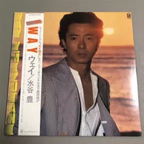Yutaka Mizutani Way popular male singer R version 12-inch LP vinyl record