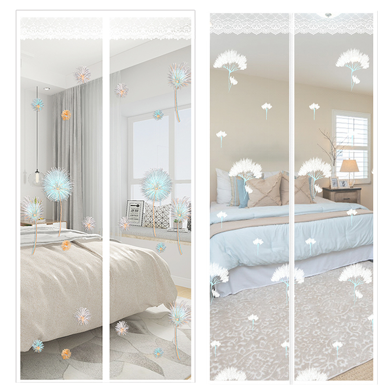 Magnetic Mosquito Net Door Curtain for Home Use, Self-Adhesive Mesh Screen for Summer, Fly-Proof, Dense Partition Curtain, No Drilling Required Magnetic Mosquito Net Door Curtain for Home Use, Self-Adhesive Mesh Screen for Summer, Fly-Proof, Dense Partition Curtain, No Drilling Required