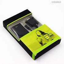 Audio cable converter for public frequency to female computer connection to TV with cable connector