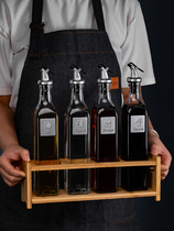 Oil Bottle Glass Anti Oil Spill Pot Home Big Oil Jar Soy Sauce Bottle Vinegar Bottle Balsamic Oil Small Bottle Kitchen Supplies Suit