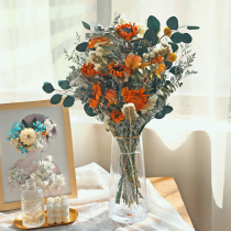 Sunflowers Real Flowers Dried Flowers Air dried Daisies Eternal Flowers Natural ins Graduation gifts Photo props Vase Bouquet