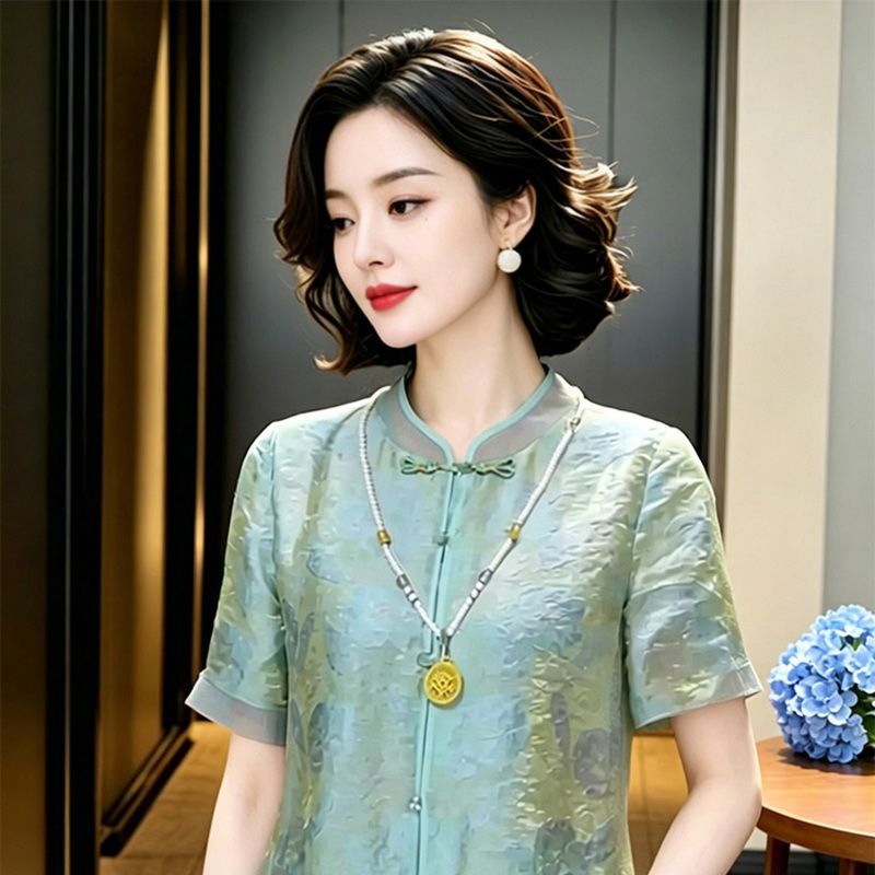Suding Women's Original Brand official store Chinese Style National Style Patchwork Embroidery Thin Top 2026 Summer New Collection Suding Women's Original Brand official store Chinese Style National Style Patchwork Embroidery Thin Top 2026 Summer New Collection