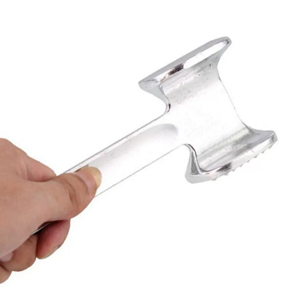 Large Meat Tenderizer Mallet Tool, Manual Hammer Pounder For