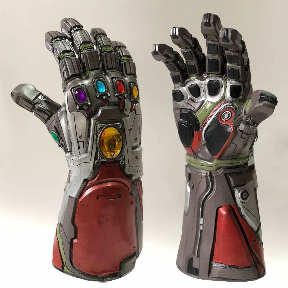 Avengers Iron Man Infinity Gauntlet Gloves Superhero Prop