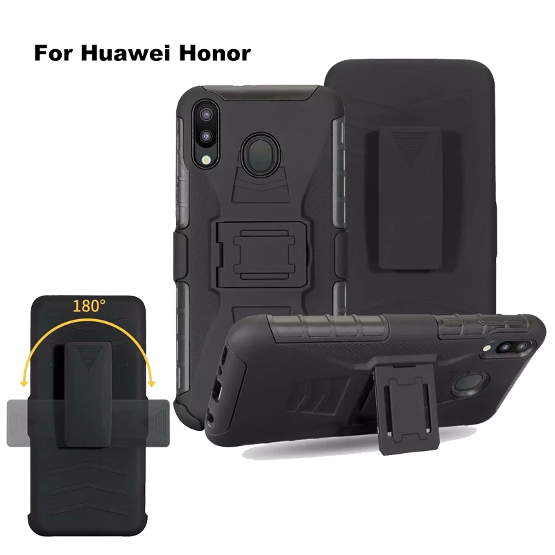Тяжёлый ремень для защиты корпуса, чехол-склеит для HuA/Honor Y7 Y