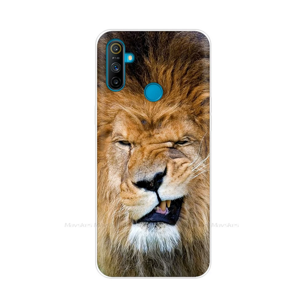 Чехол из силикона для OPPO Realme C3, мягкий TPU чехол для телефона OPPO
