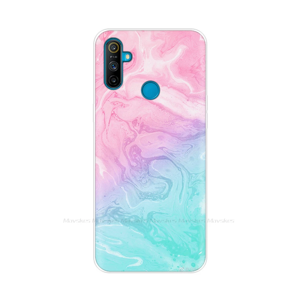 Чехол из силикона для OPPO Realme C3, мягкий TPU чехол для телефона OPPO
