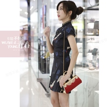 年会舞台走秀配旗袍的包包2022单肩妈妈手提包婚庆新娘包宴会包