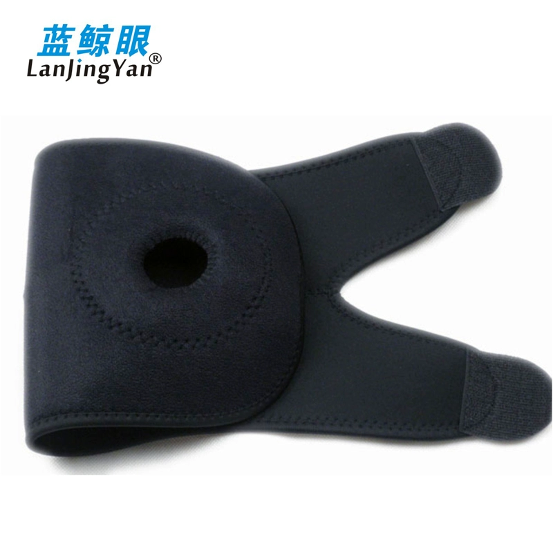 Đồ bảo hộ miếng đệm đầu gối trả lại mắt cá voi xanh có thể điều chỉnh bóng rổ bóng đá miếng đệm đầu gối thể thao đệm đầu gối chạy đào tạo - Dụng cụ thể thao