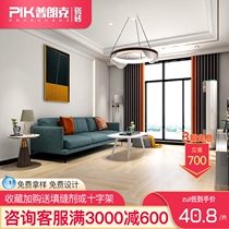 Wood grain brick Imitation wood grain imitation solid wood Antique floor tile 800x800 living room retro tile Kitchen non-slip floor tile